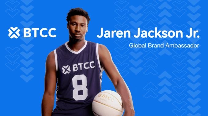 Jaren Jackson Jr. Teams Up with BTCC in New Brand Deal
